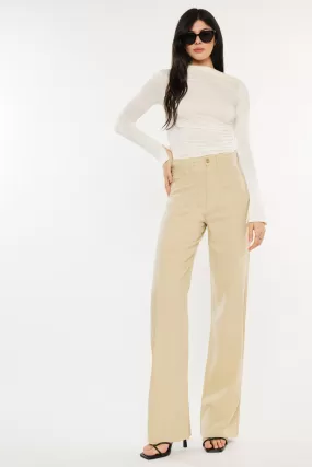 Annabelle High Rise Straight Leg Pants