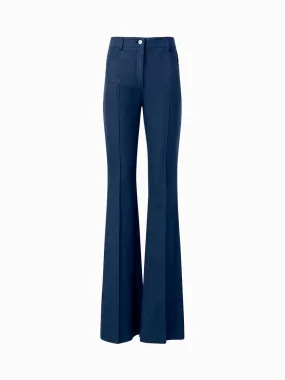 Bootcut Hose aus Baumwoll-Stretch-Denim