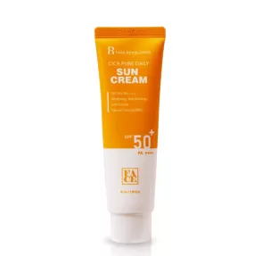 Face Revolution SPF50  PA     Cica Pure Daily Sun Cream Korean facial sunscreen