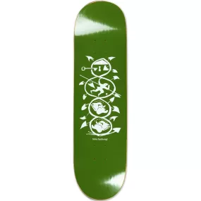 Polar Skate Co Shin Sanbongi Spiral of Life Deck Olive 8.5