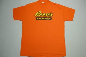 Reese's Peanut Butter Cups Vintage 80's Single Stitch USA Snack Promo T-Shirt